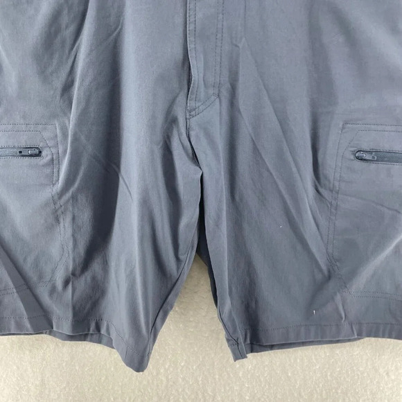 Wrangler Authentics Short Men's Sz 32 Blue Comfort Flex Waist Cargo Short Casual - Picture 7 of 10